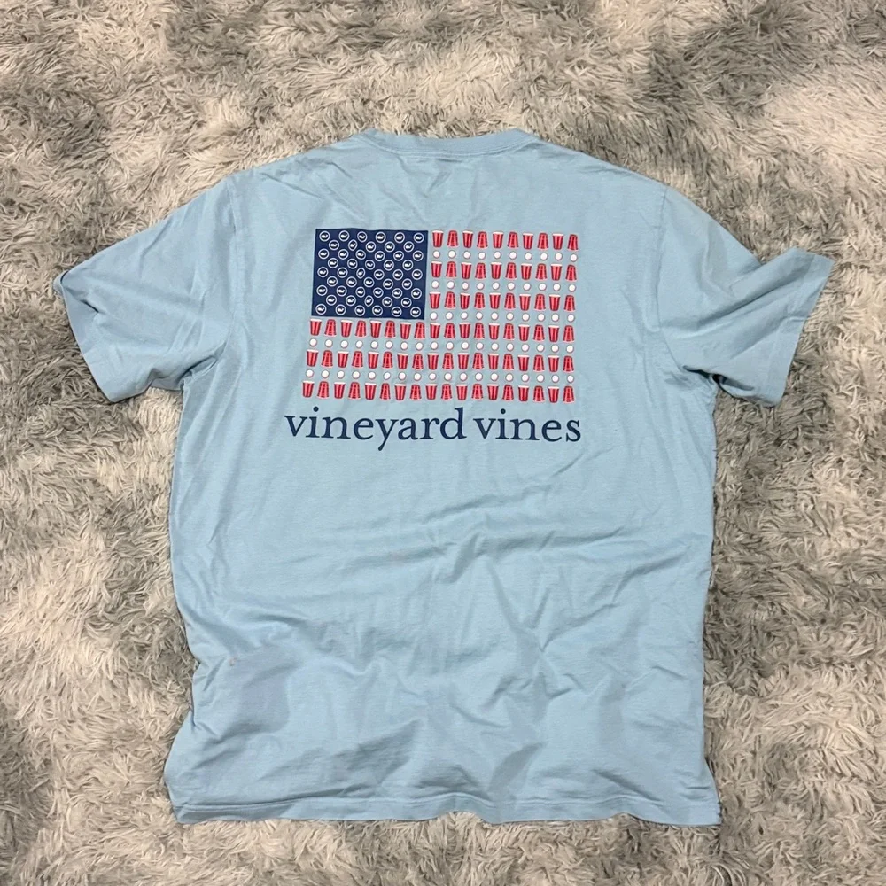 Vineyard Vines Shirt Medium Blue - Picture 1 of 2